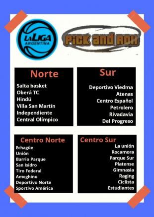 La Liga Argentina anunci� sus cuatro zonas