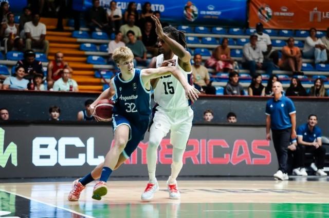 Argentina cay� en su debut en la AmeriCup U18