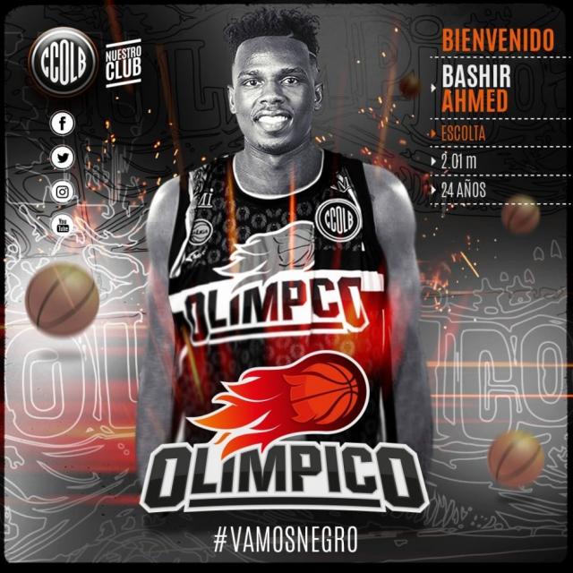 Bashir Ahmed es la apuesta de Ol�mpico