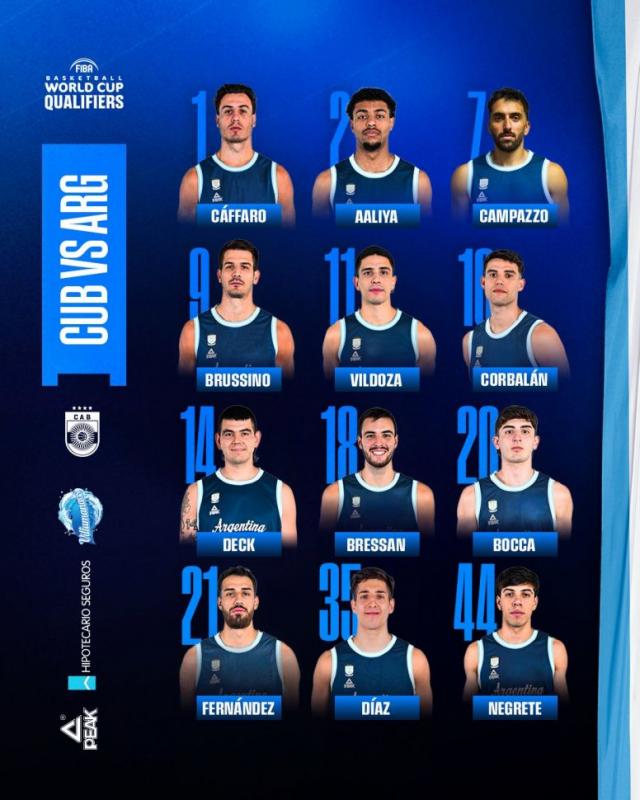 Primer paso para Argentina